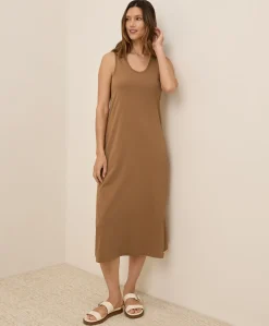 Women Pact Organic Softspun Tank Midi Dress
