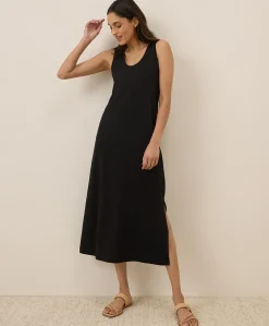Women Pact Organic Softspun Tank Midi Dress