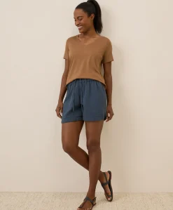 Women Pact Organic Softspun V-Neck Tee