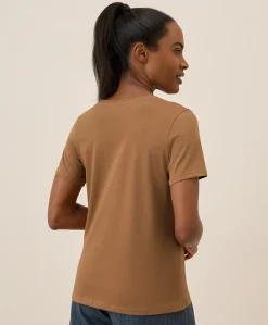 Women Pact Organic Softspun V-Neck Tee