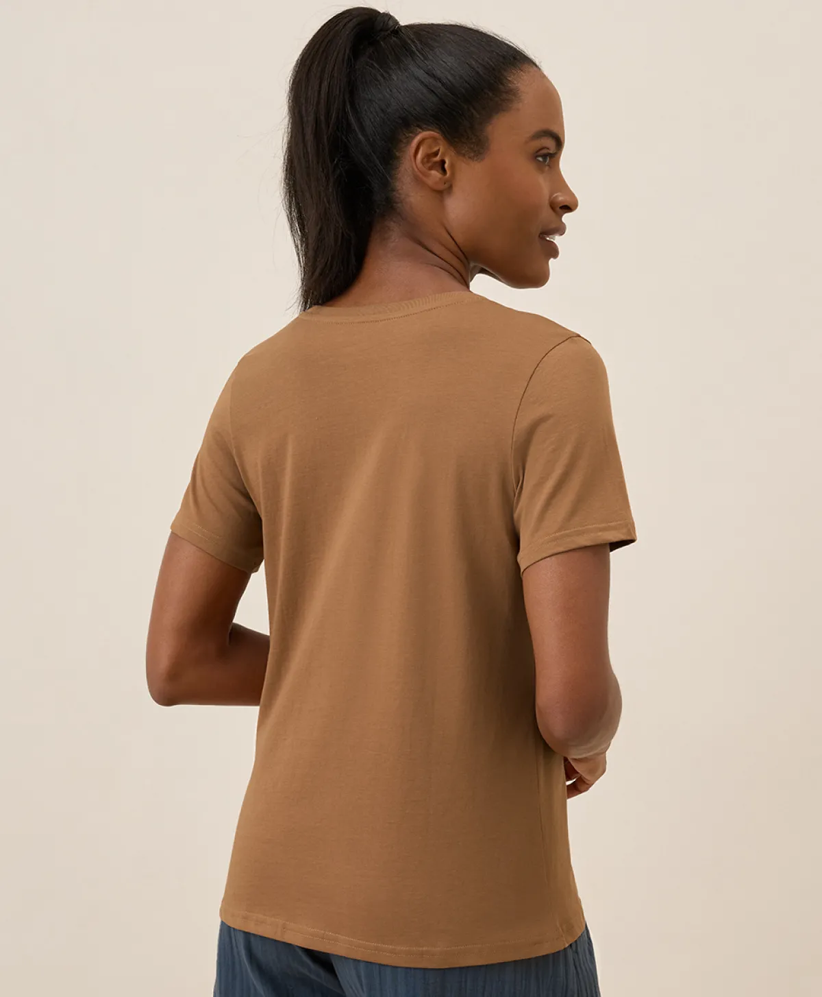 Women Pact Organic Softspun V-Neck Tee