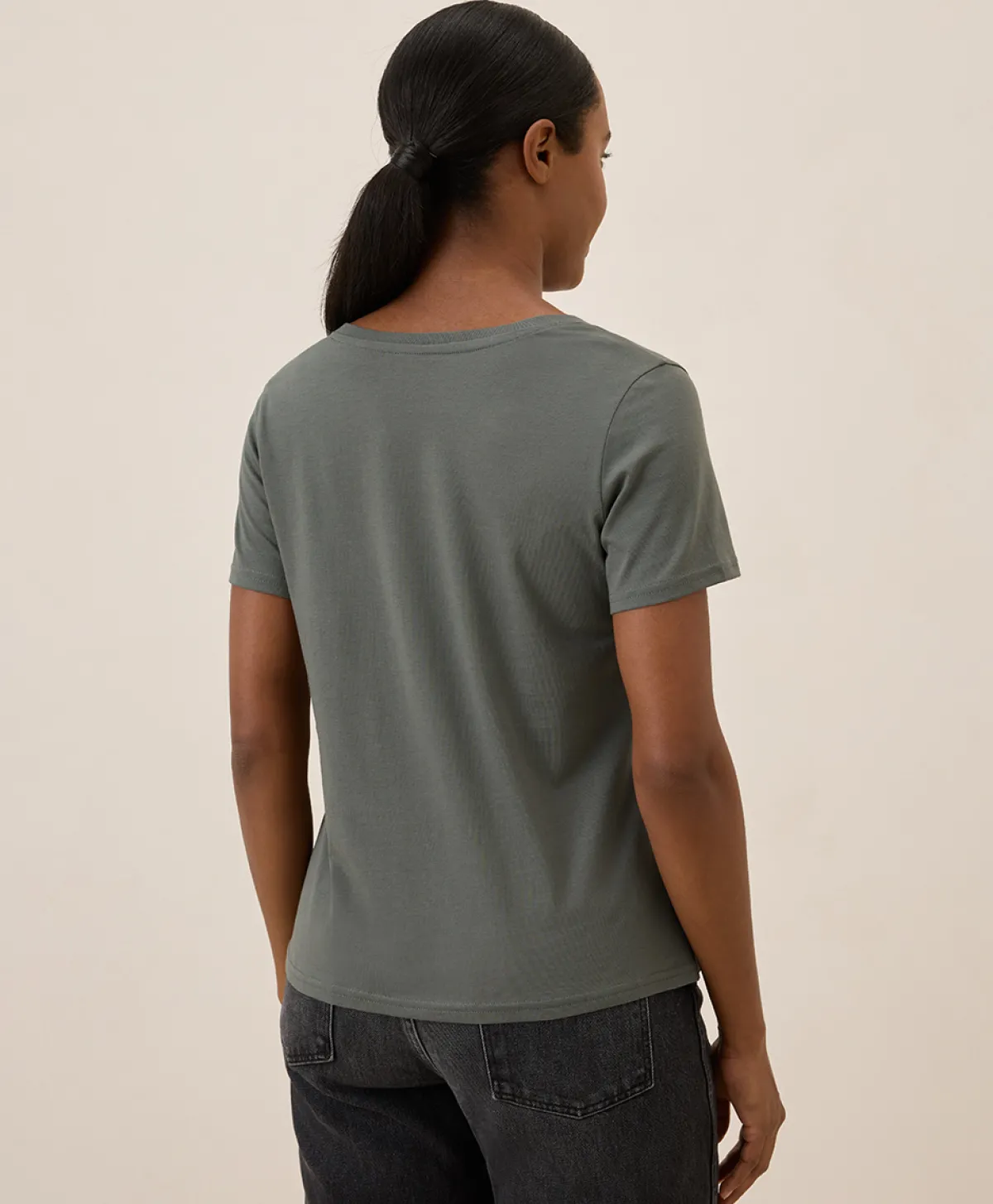 Women Pact Organic Softspun V-Neck Tee