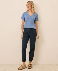 Women Pact Organic Softspun V-Neck Tee