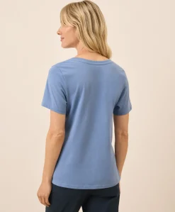 Women Pact Organic Softspun V-Neck Tee