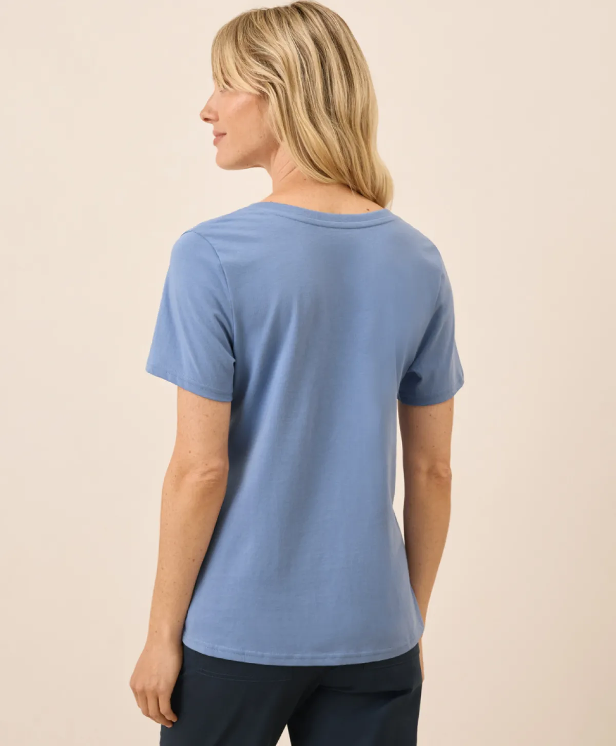 Women Pact Organic Softspun V-Neck Tee