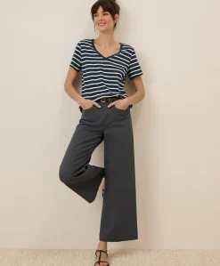 Women Pact Organic Softspun V-Neck Tee