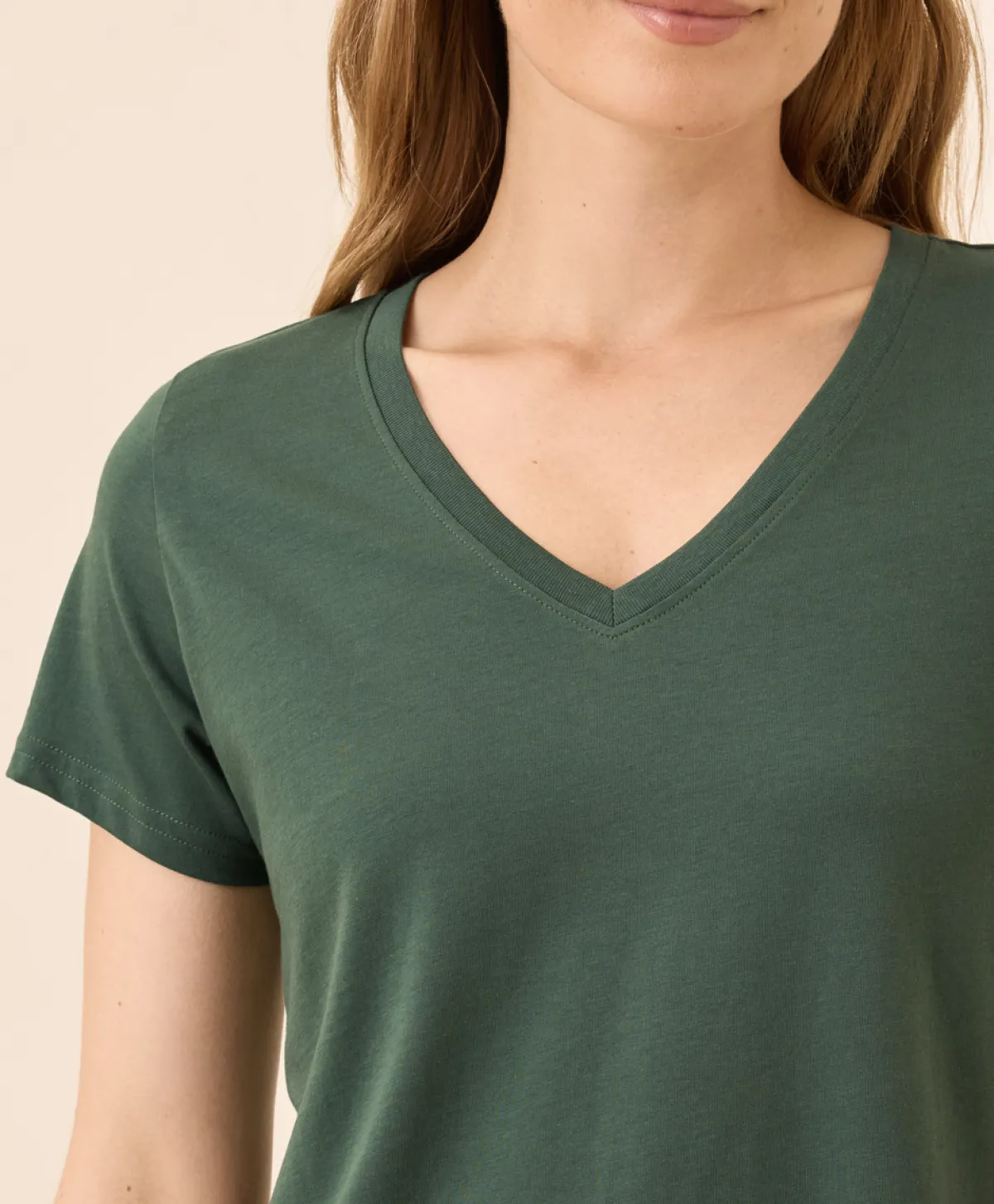 Women Pact Organic Softspun V-Neck Tee