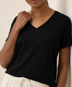 Women Pact Organic Softspun V-Neck Tee
