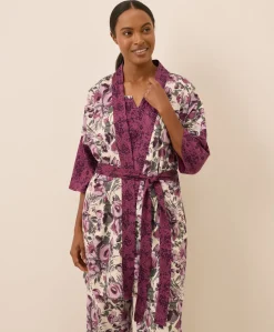 Women Pact Organic Staycation Short Robe