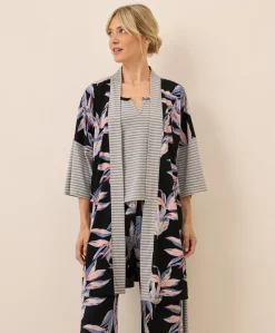 Women Pact Organic Staycation Short Robe