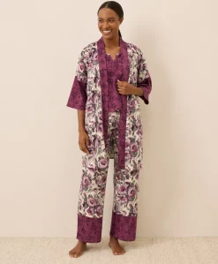 Women Pact Organic Staycation Short Robe