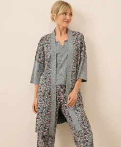 Women Pact Organic Staycation Short Robe