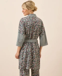 Women Pact Organic Staycation Short Robe