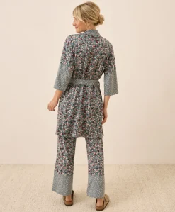 Women Pact Organic Staycation Short Robe