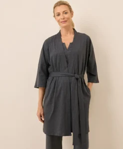 Women Pact Organic Staycation Short Robe