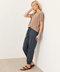 Women Pact Organic Stretch Poplin Jogger