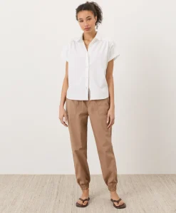 Women Pact Organic Stretch Poplin Jogger