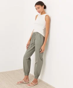 Women Pact Organic Stretch Poplin Jogger