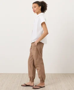 Women Pact Organic Stretch Poplin Jogger