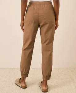Women Pact Organic Stretch Poplin Jogger