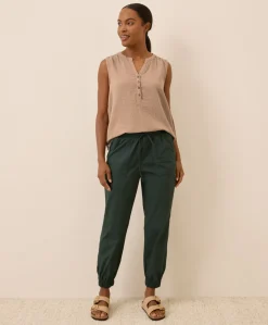 Women Pact Organic Stretch Poplin Jogger