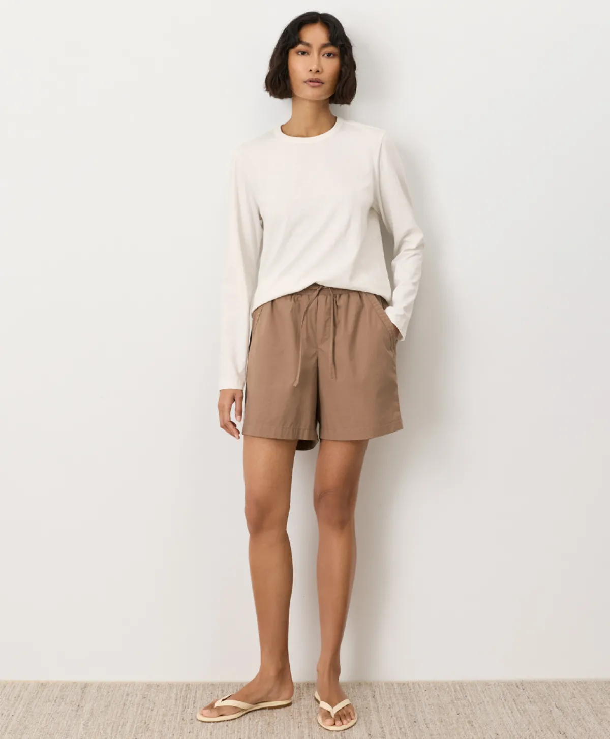 Women Pact Organic Stretch Poplin Short