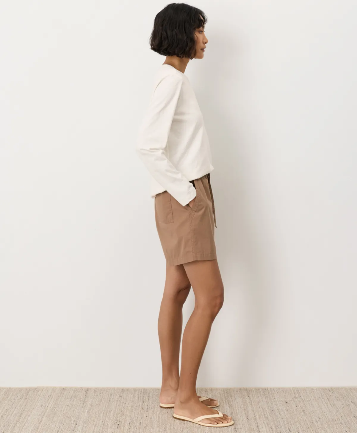 Women Pact Organic Stretch Poplin Short