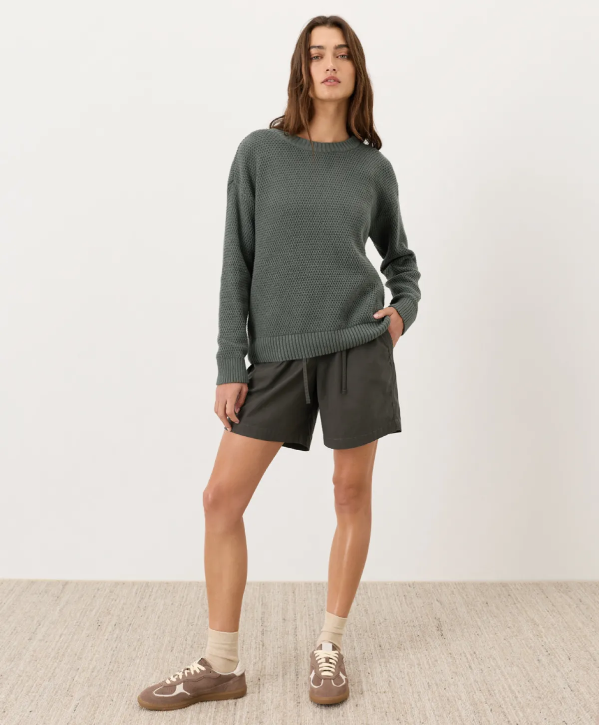 Women Pact Organic Stretch Poplin Short