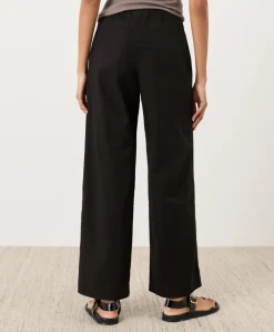 Women Pact Organic Stretch Poplin Wide Leg Pant