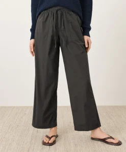 Women Pact Organic Stretch Poplin Wide Leg Pant