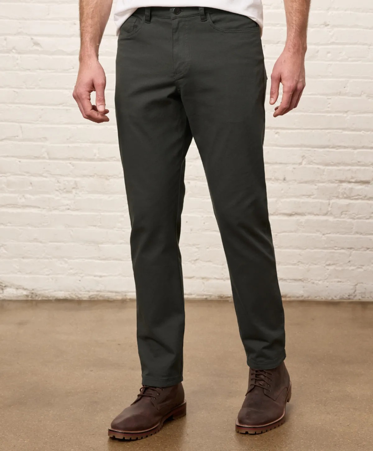 Pact Organic Stretch Twill 5-Pocket Pant