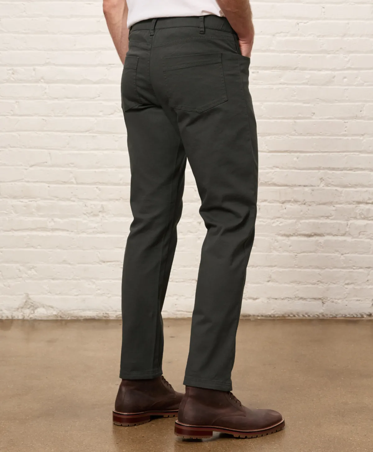 Pact Organic Stretch Twill 5-Pocket Pant