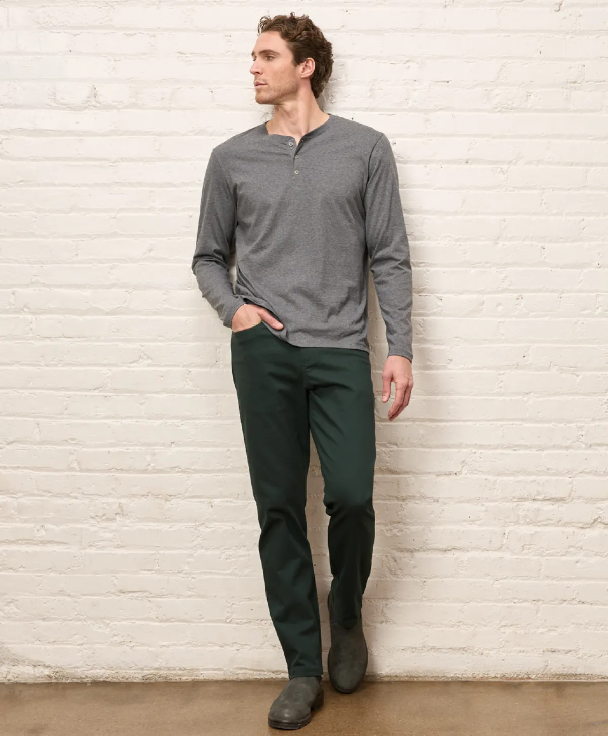 Pact Organic Stretch Twill 5-Pocket Pant