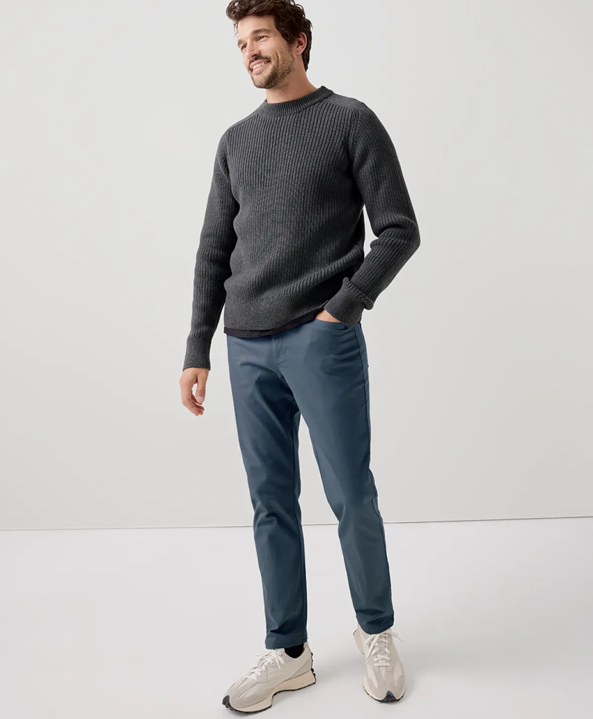 Pact Organic Stretch Twill 5-Pocket Pant