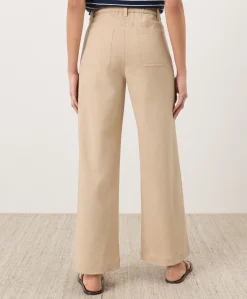 Women Pact Organic Stretch Twill Wide Leg Pant