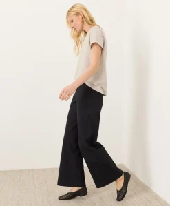 Women Pact Organic Stretch Twill Wide Leg Pant