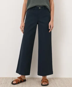 Women Pact Organic Stretch Twill Wide Leg Pant