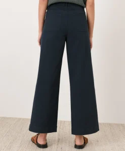 Women Pact Organic Stretch Twill Wide Leg Pant