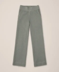 Women Pact Organic Thermal Waffle Wide Leg Pant