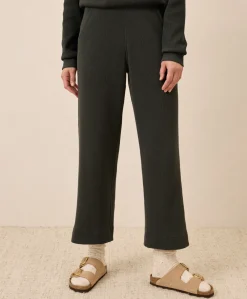 Women Pact Organic Thermal Waffle Wide Leg Pant