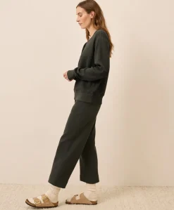 Women Pact Organic Thermal Waffle Wide Leg Pant