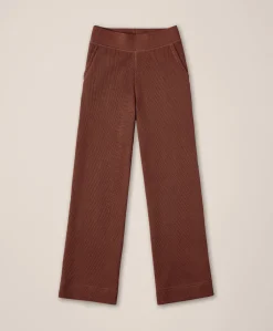 Women Pact Organic Thermal Waffle Wide Leg Pant