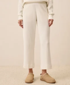 Women Pact Organic Thermal Waffle Wide Leg Pant