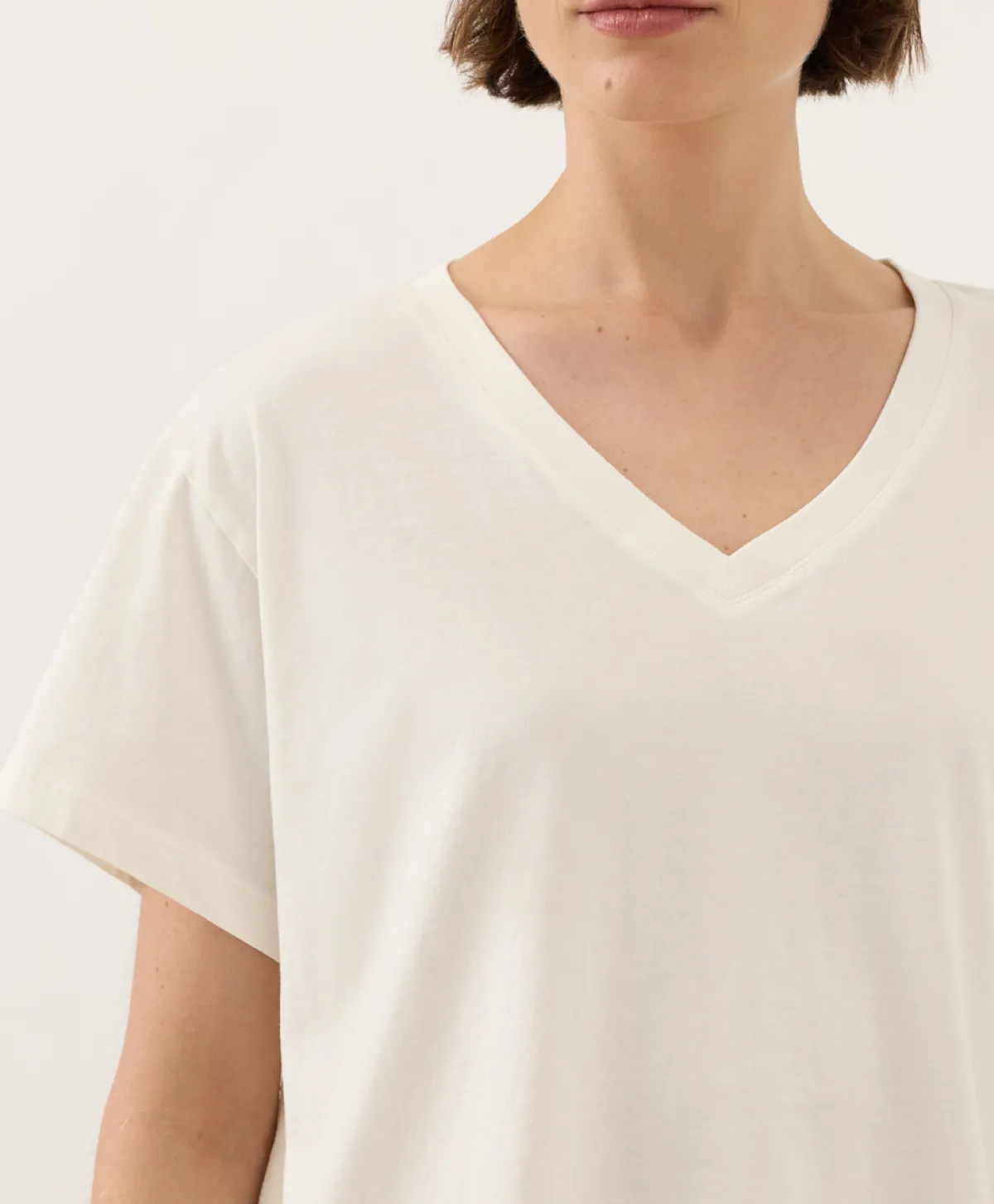 Women Pact Organic Vintage Jersey V-Neck Tee