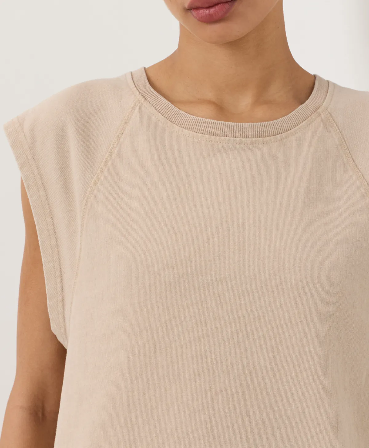 Women Pact Organic Weekends Raglan Muscle Tee