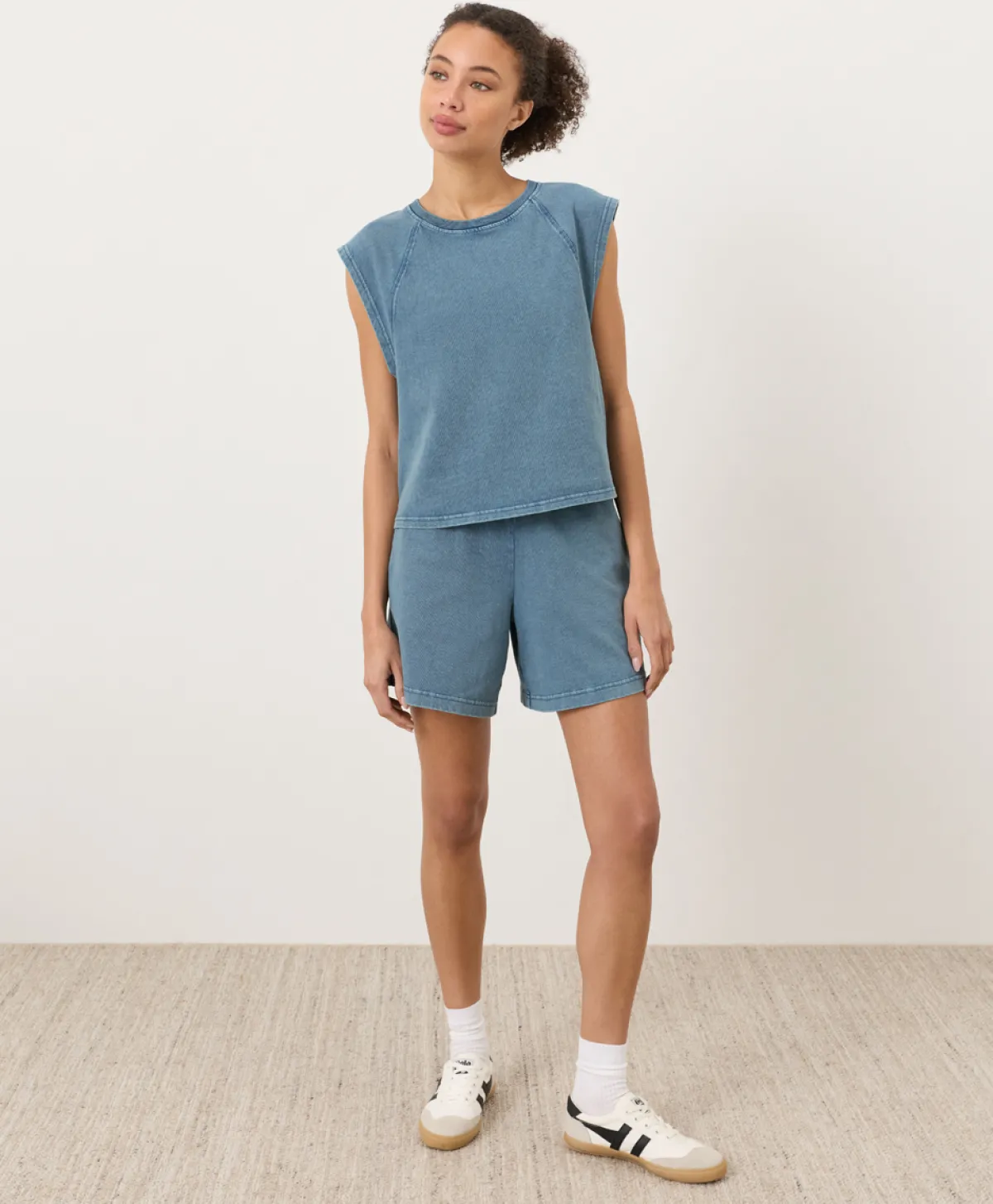 Women Pact Organic Weekends Raglan Muscle Tee