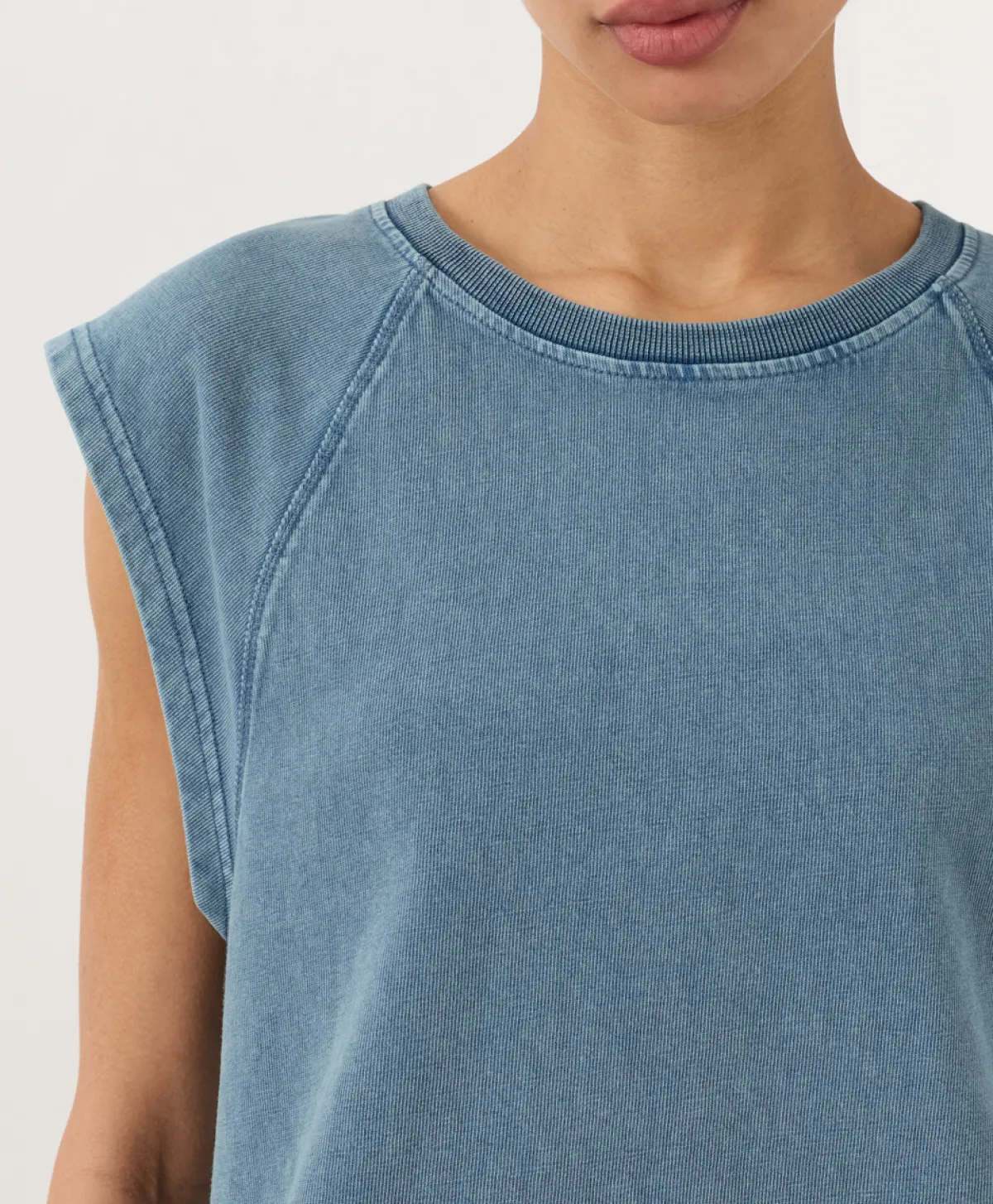 Women Pact Organic Weekends Raglan Muscle Tee