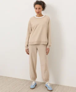 Women Pact Organic Weekends Relaxed Raglan Sweatshirt