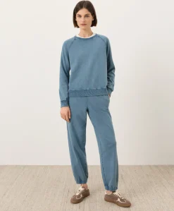 Women Pact Organic Weekends Relaxed Raglan Sweatshirt