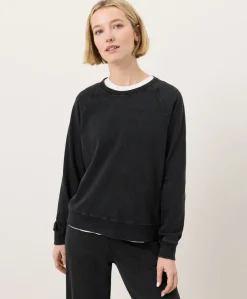 Women Pact Organic Weekends Relaxed Raglan Sweatshirt